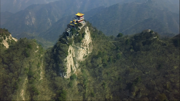 【4K】南五台景区航拍