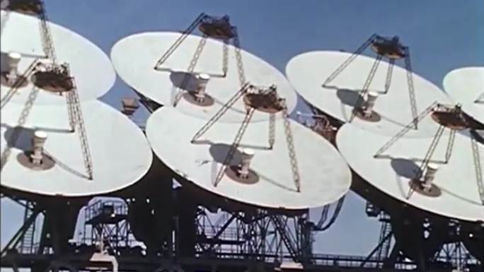 上世纪卫星信号接收器