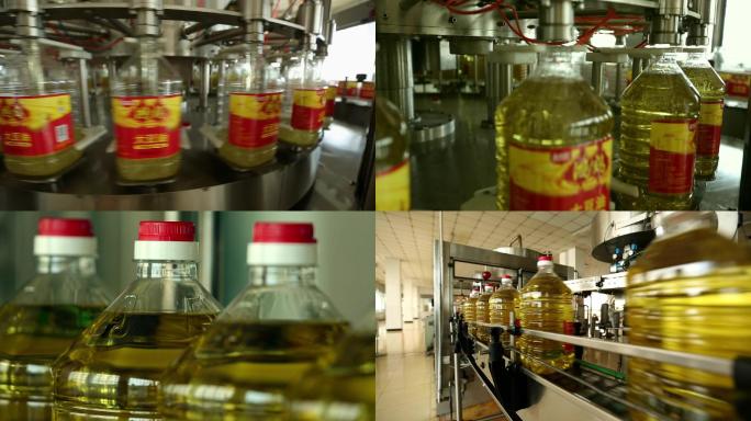 大豆油罐装生产