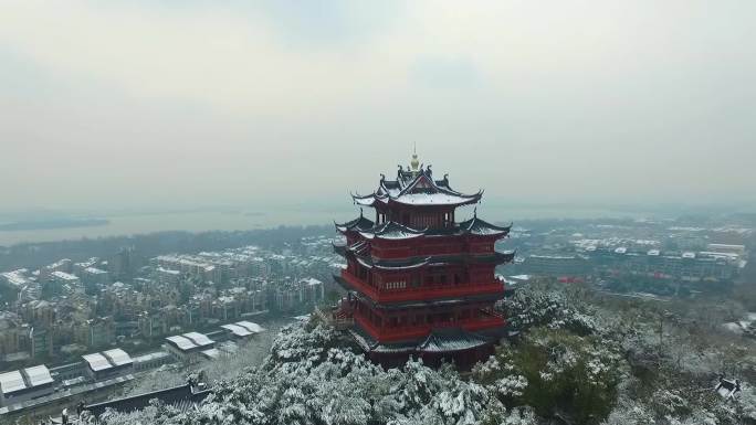 杭州雪景