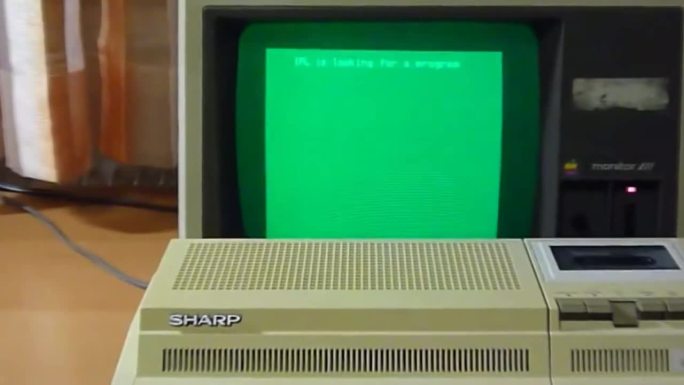 80年代一体老电脑