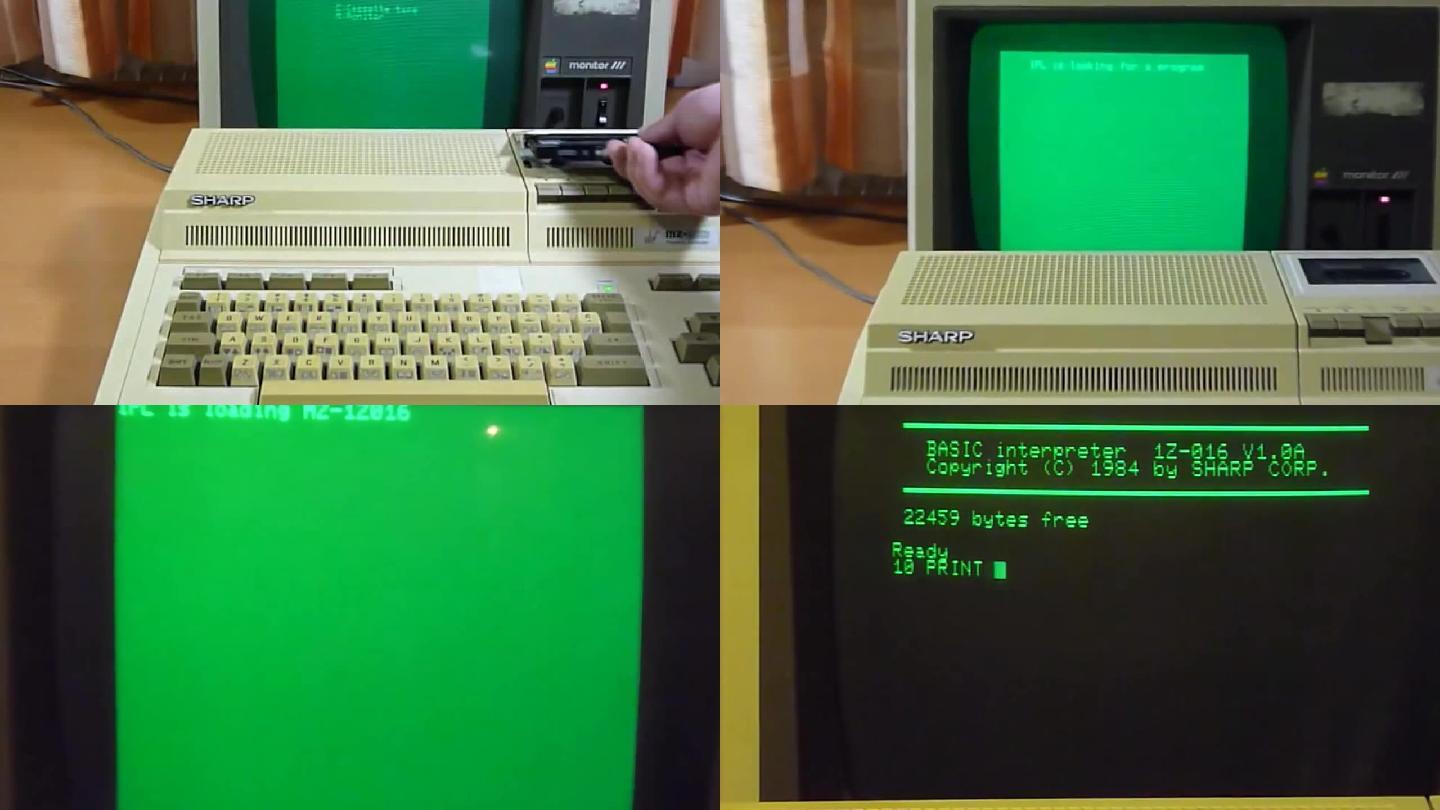80年代一体老电脑
