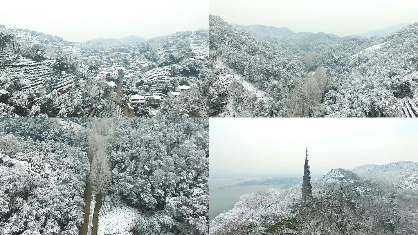 保俶塔雪景