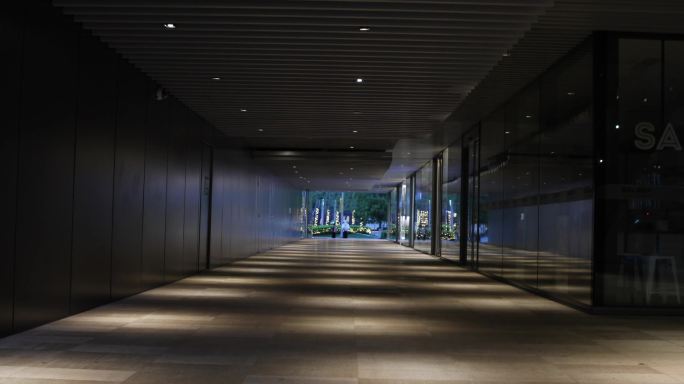通道回廊建筑空间