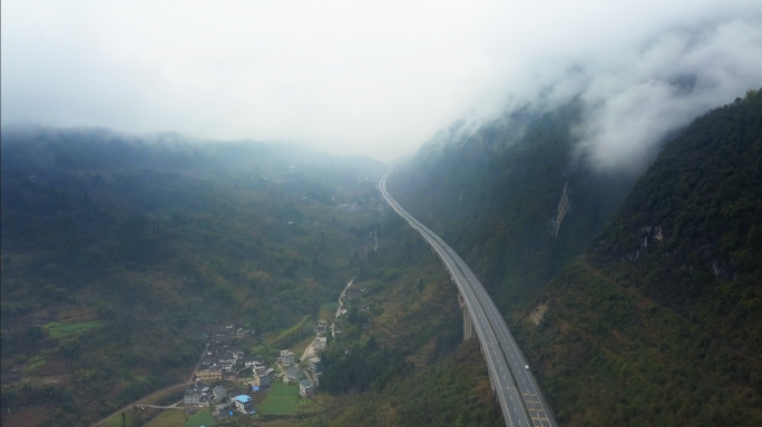 【4K】高速公路航拍