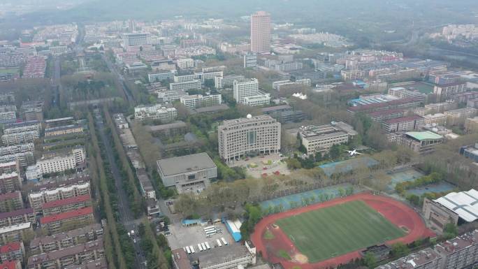 南京航空航天大学明故宫校区航拍