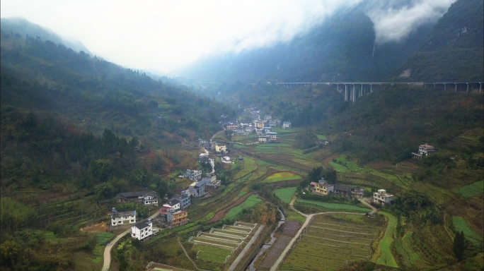 【4K】重庆山区航拍