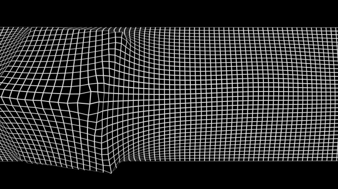 裸眼3D网格立体方块