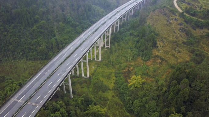 【4K】高速公路航拍