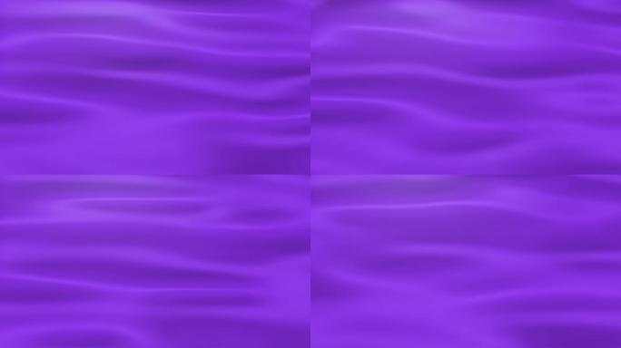 紫色旗帜无缝循环小波纹