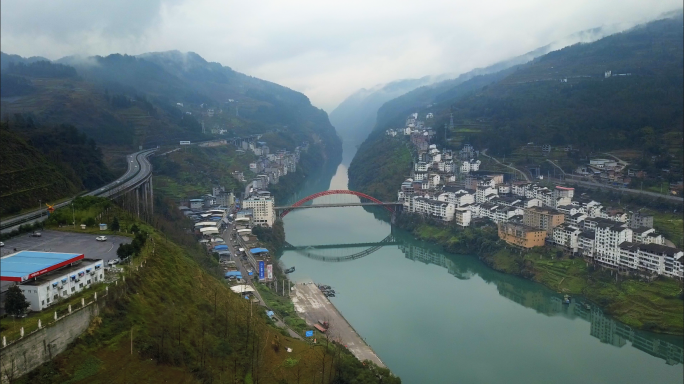 【4K】重庆山村航拍