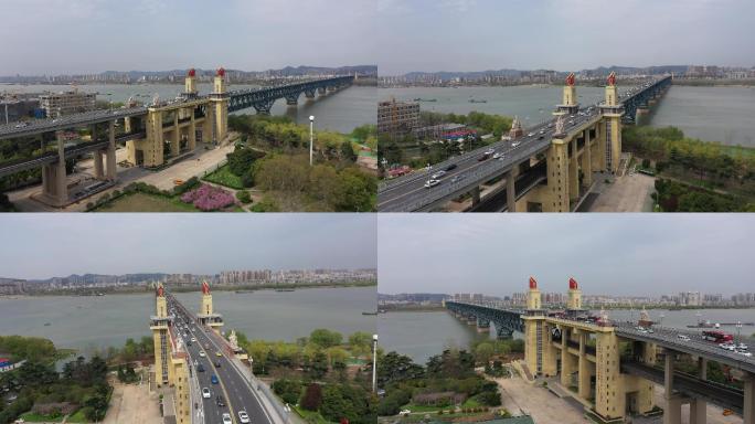 4K-HLG原素材-南京长江大桥桥头堡3