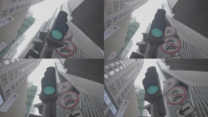 香港街头红绿灯
