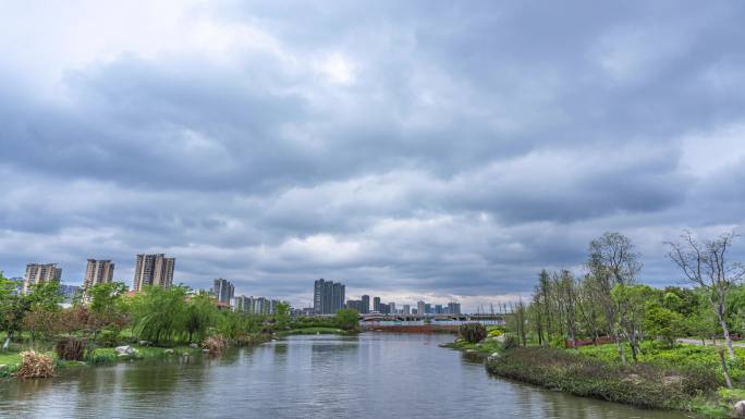 【4K】暴雨将至、乌云延时