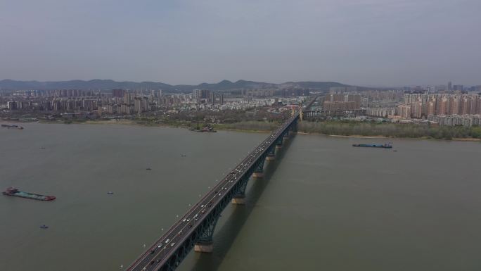 4K-原素材-南京长江大桥9