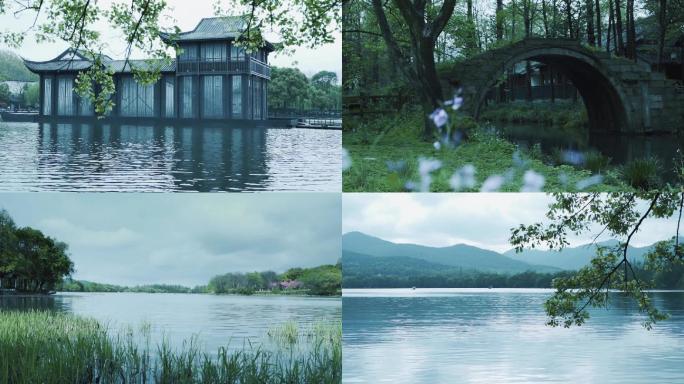 1080p超清杭州西湖唯美空境素材