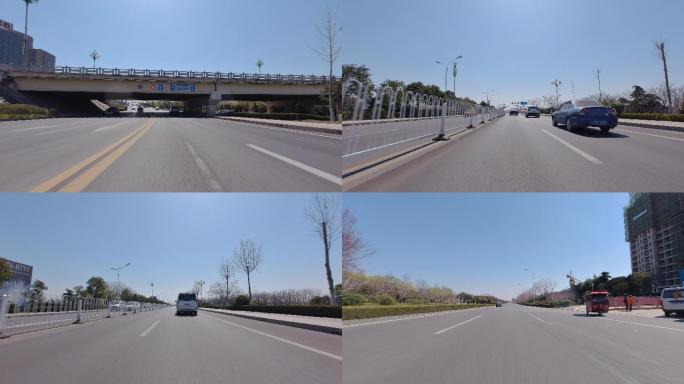 4K-原素材-临沂道路