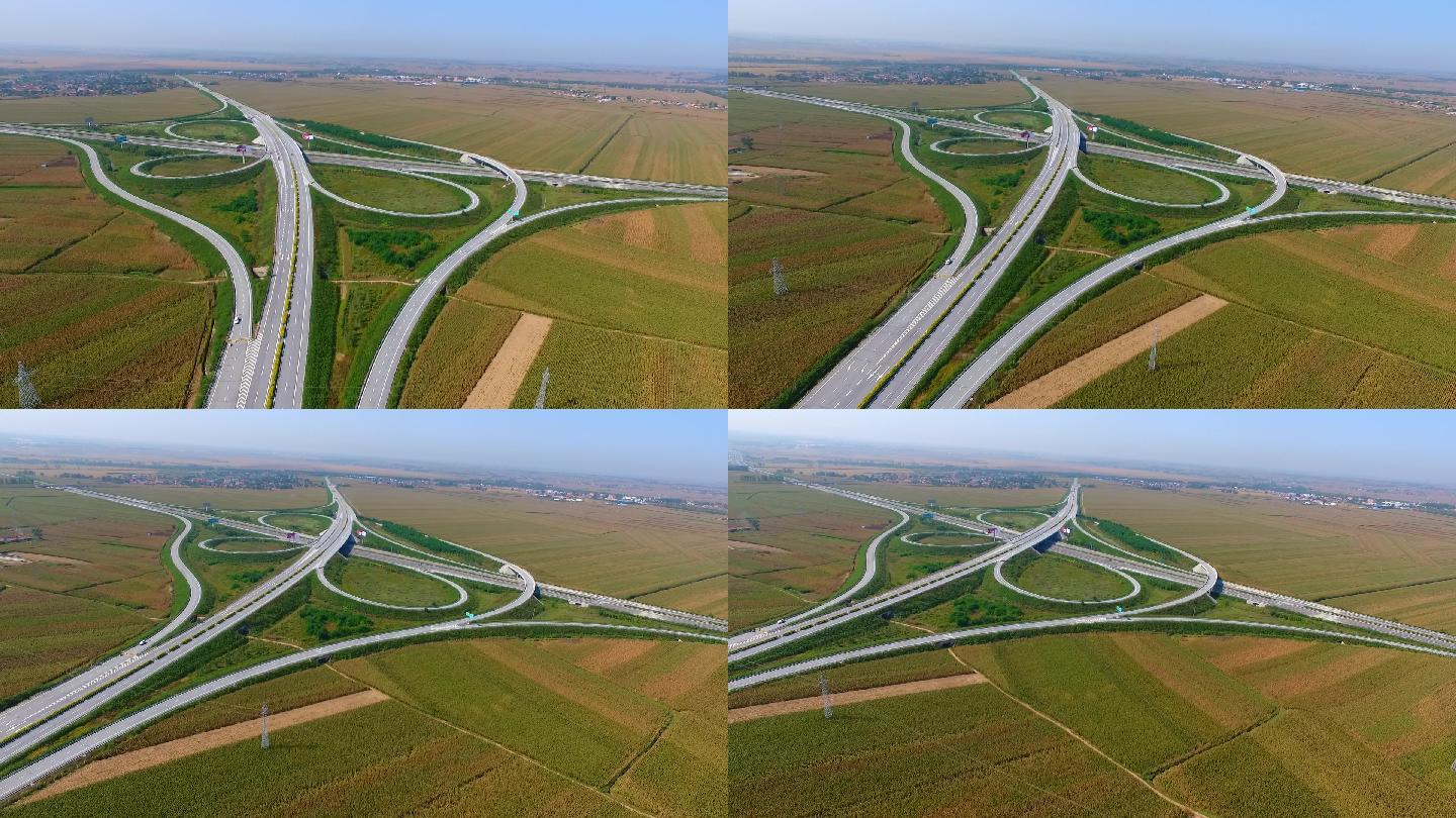 高速公路互通立交桥