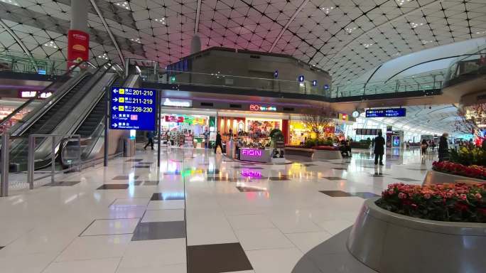 香港新机场内景素材