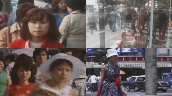 80年代女性逛街