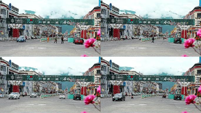 美丽西藏林芝延时摄影