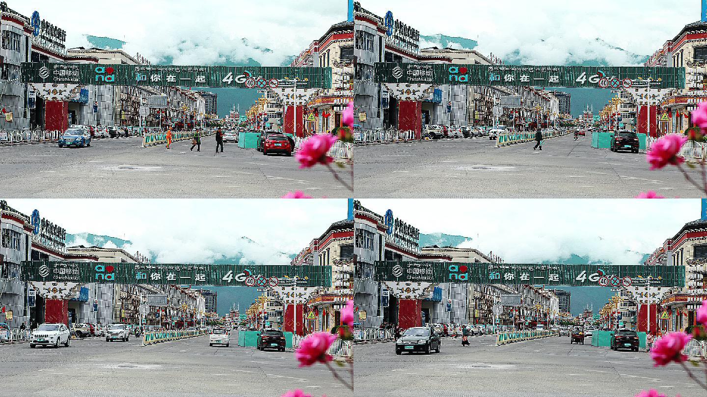 美丽西藏林芝延时摄影