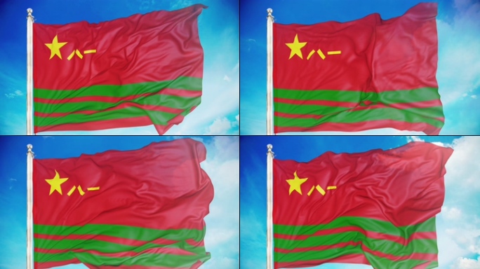 中国武警部队旗帜