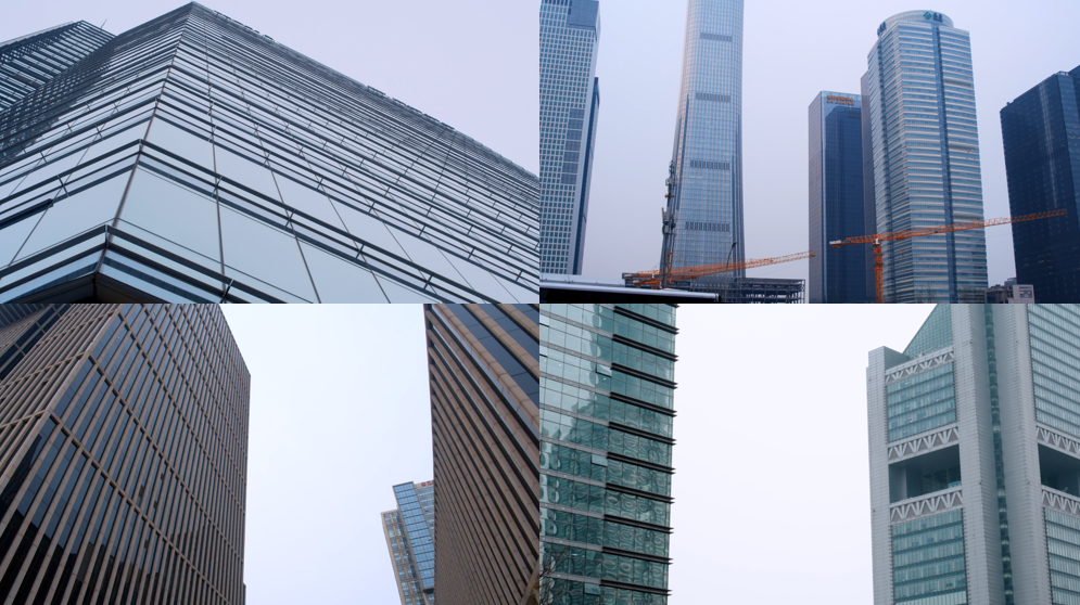 4K北京国贸楼宇建筑