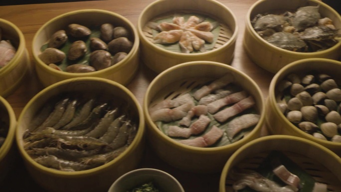 越南美食传统表演