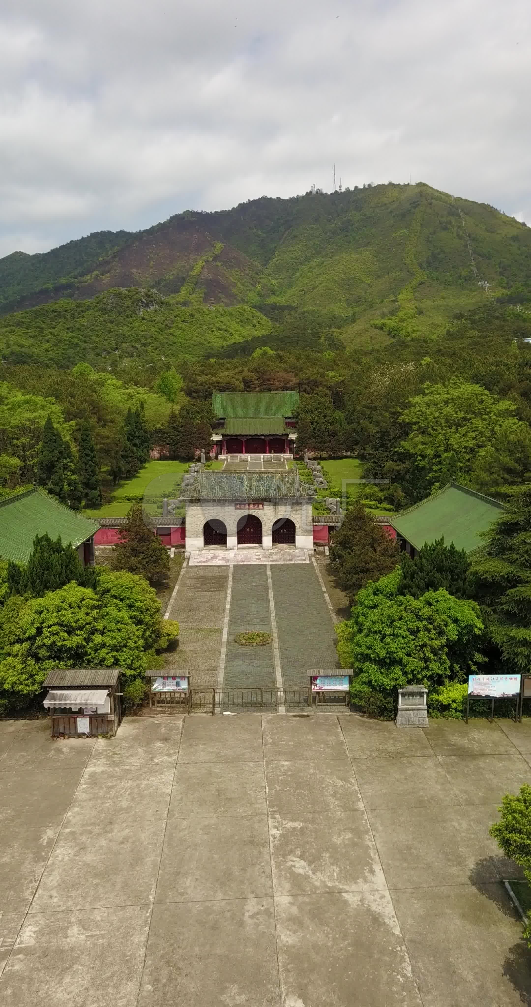 4k高清桂林靖江王陵清明節清明四月掃墓_4096x2160_高清視頻素材下載