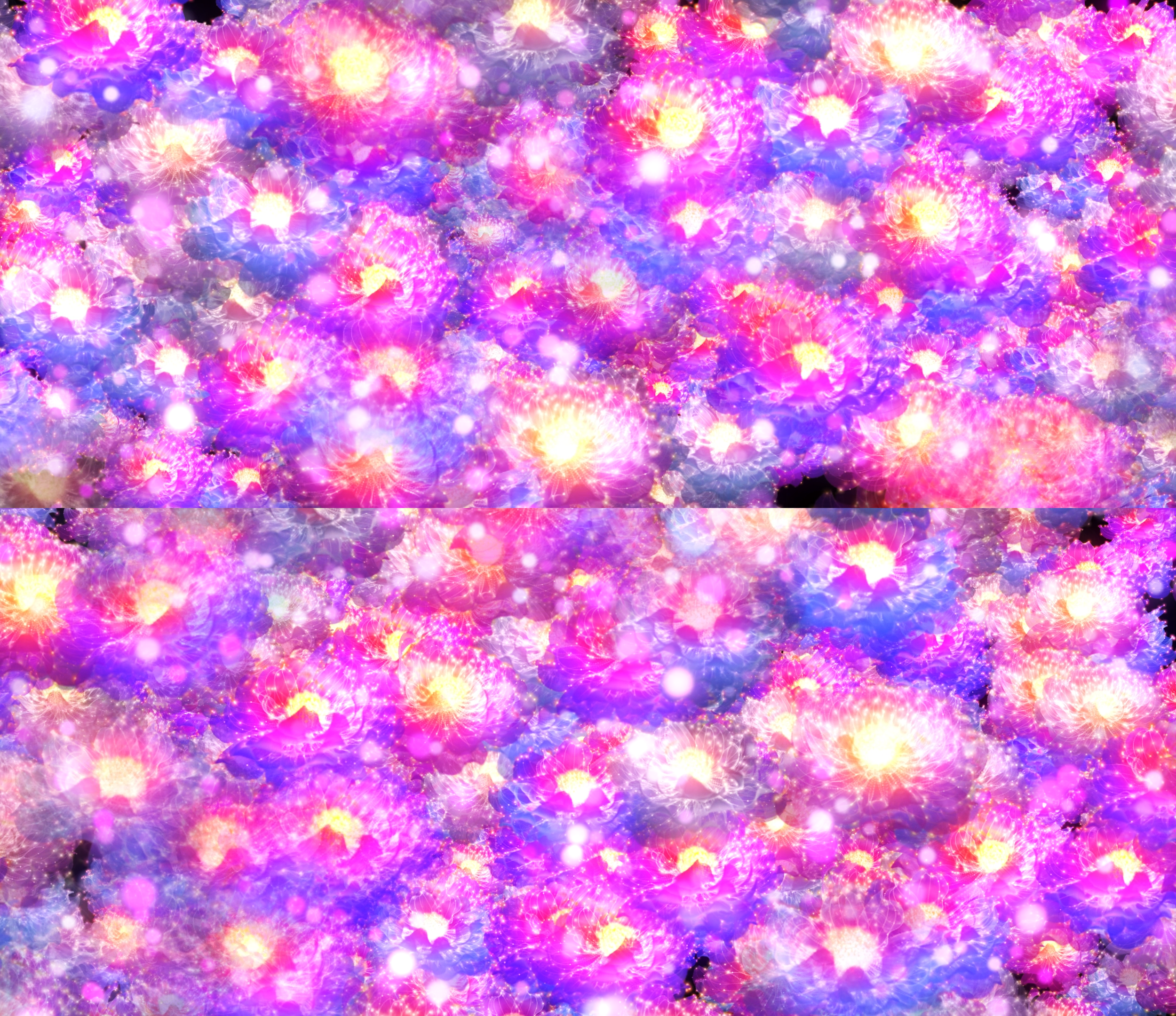 牡丹花花海 2500x1080 高清视频素材下载 编号 舞台背景 Vj师网www Vjshi Com