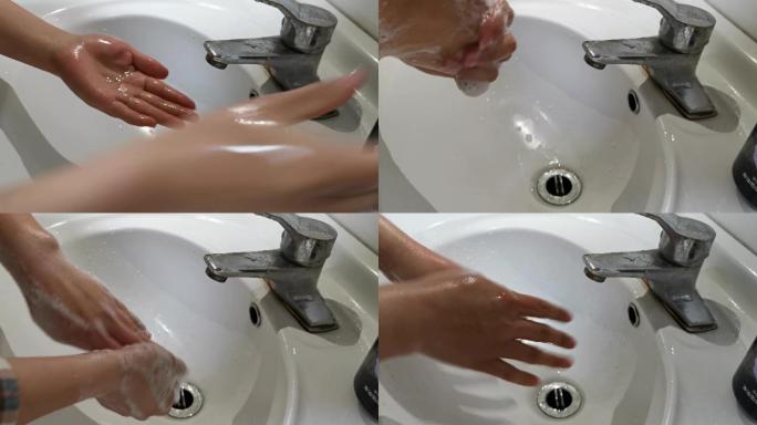 4K清洁消毒洗手标准流程-可商用