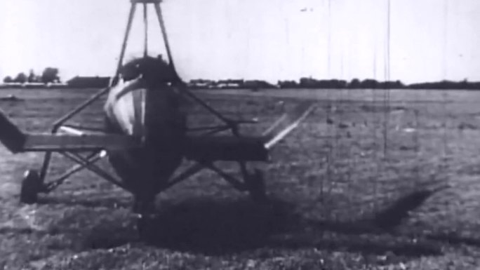 早期直升飞机