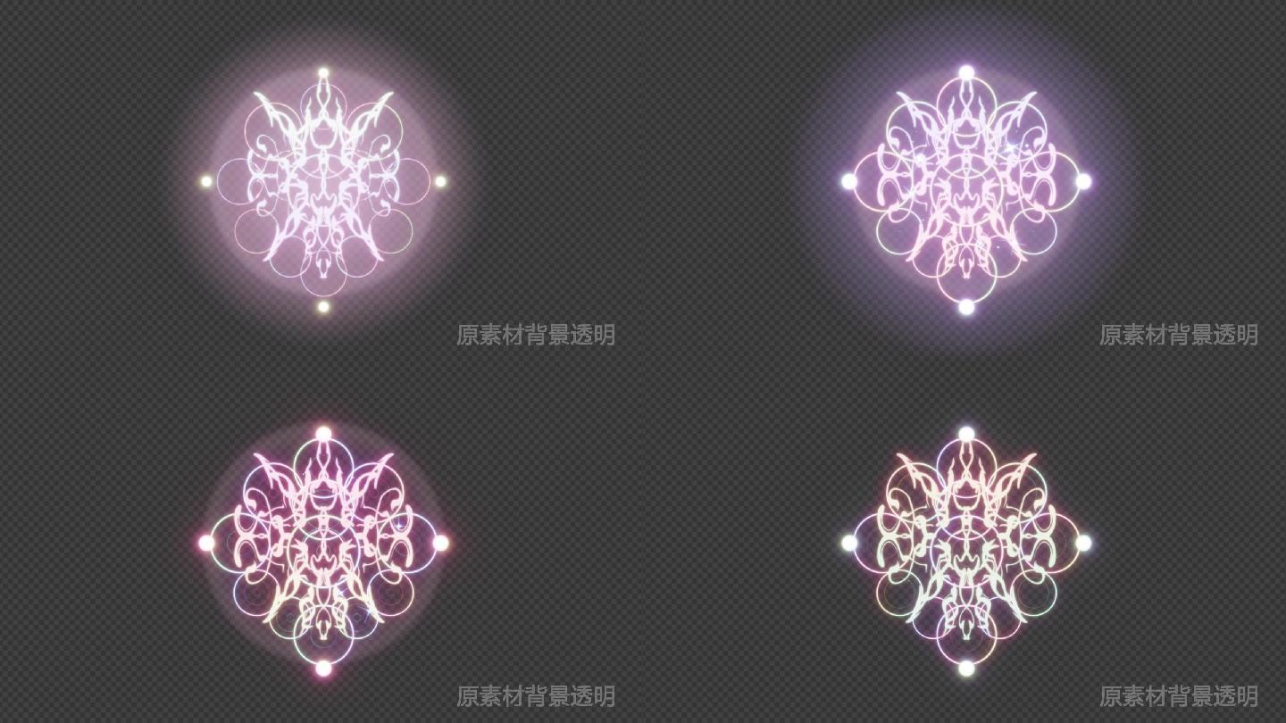 梦幻魔法阵 带透明背景 视频素材包下载 编号 影视包装 Vj师网www Vjshi Com