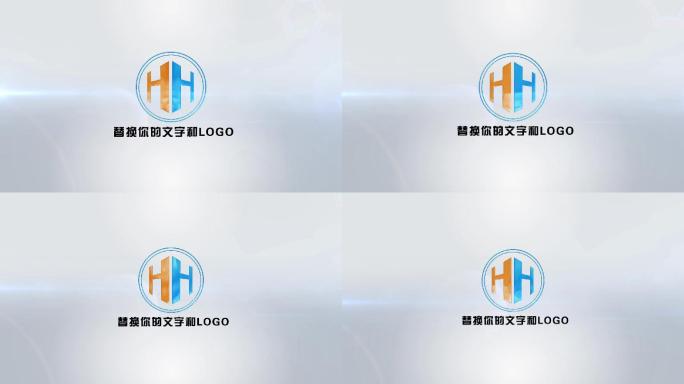 简洁干净LOGO片头片尾