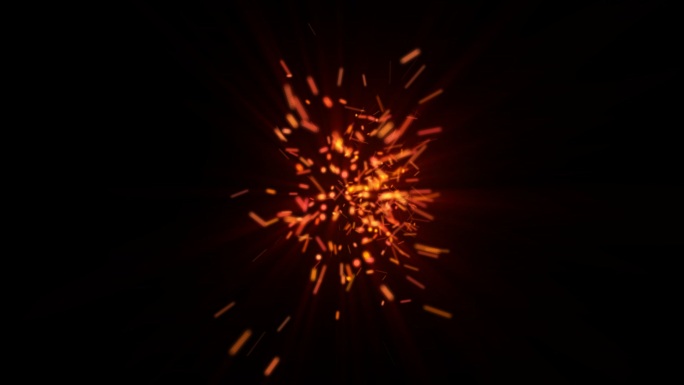 火花四射-带透明通道