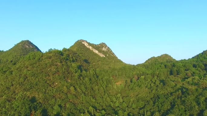 贵阳市花溪十里河滩公园山水风光