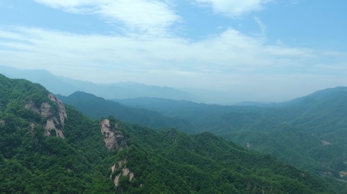 汝阳西泰山风光