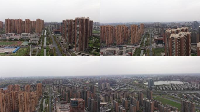 4K-原素材-南京六合区居民区