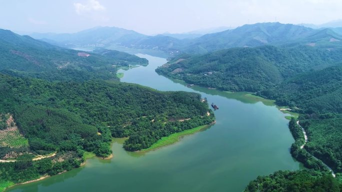祖国森林山河绿水青山生态发展
