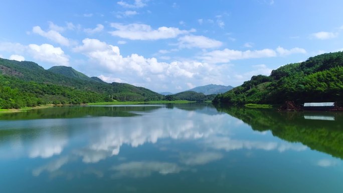 祖国森林山河绿水青山生态发展乡村振兴两山