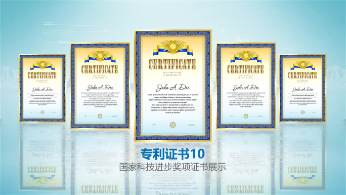 企业文件证书专利