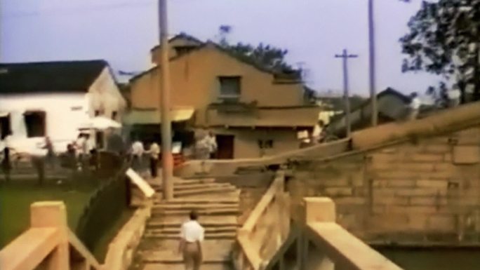 90年代苏州古运河