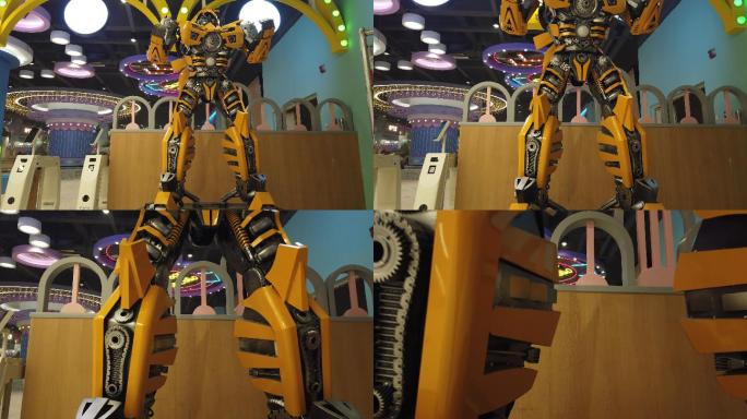 大黄蜂机器人模型