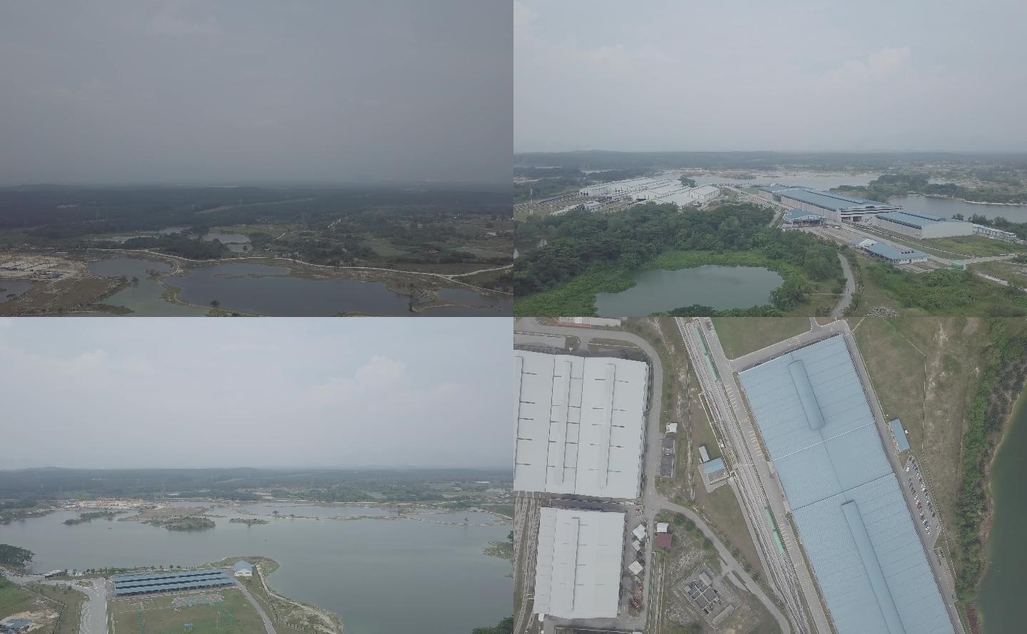 马来西亚中超工厂航拍