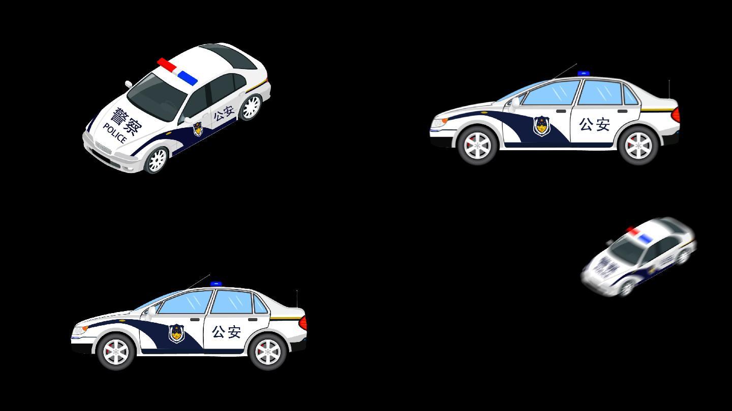 警察警车动画-AE模板_AE模板下载(编号:9616634)_AE模板_光厂(VJ师网) www.vjshi.com