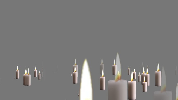蜡烛白蜡烛-循环带通道