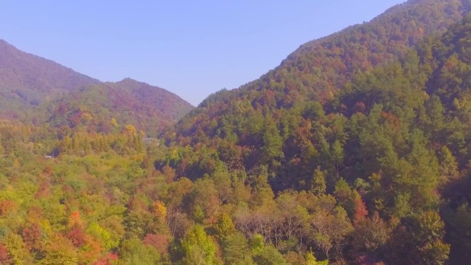 天目山景区航拍