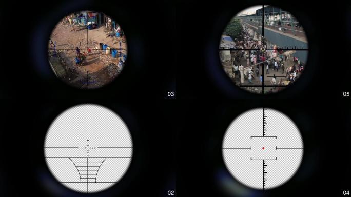瞄准镜狙击定位