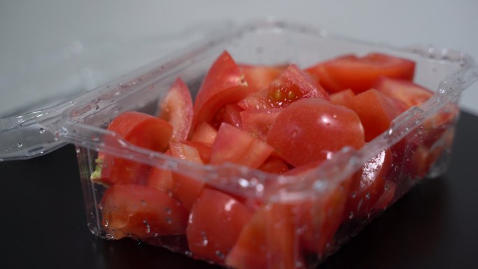 【4K】西红柿实拍